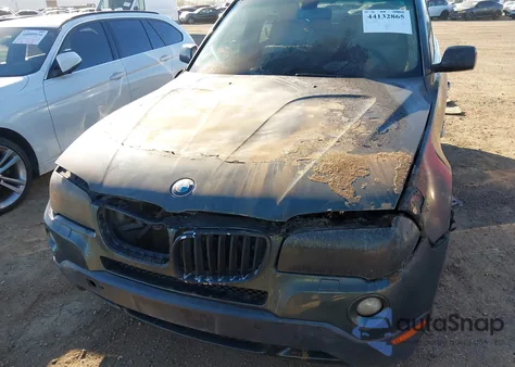 2008 BMW X3 3.0Si from USA, damaged, VIN WBXPC93418WJ16988